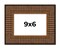 Photo Size Museum Black Picture Frame - UV Acrylic, Foam Board Backing, Hanging Hardware
